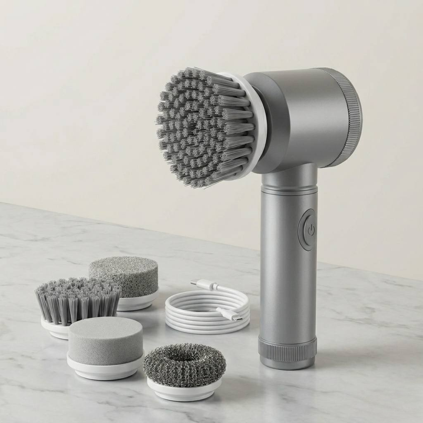 Automatic Dog Paw Cleaner — Spin & Clean in Seconds | Removable Bristles